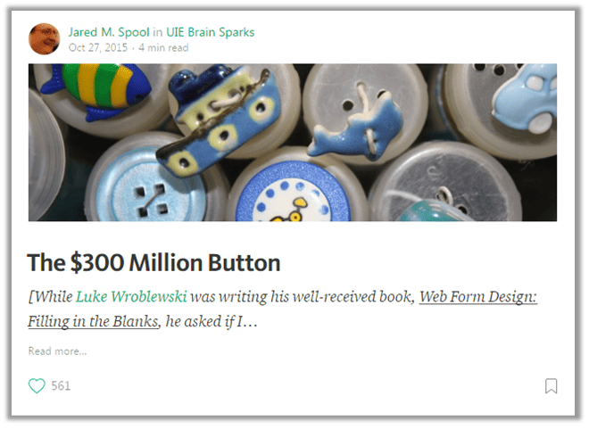 The $300 million button