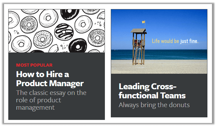 How to hire a product manager and leading cross-functional teams flyer