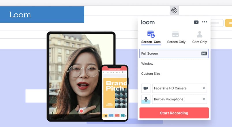 craft.io - Remote Working Tools - Loom facetime call with lady in Paris